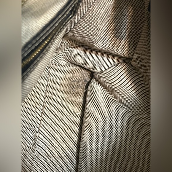 Vintage Rare Dooney & Bourke  purse Satchel Black  Florentine Leather - Picture 7 of 13